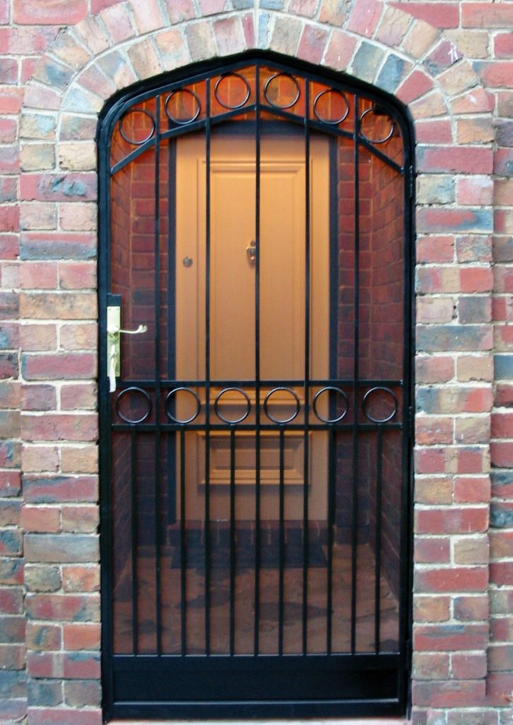 Custom arch alcove enclosure