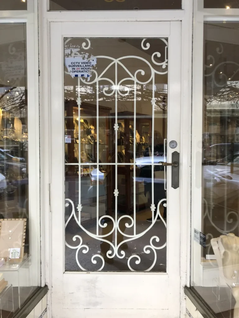 Security Window Grille - Scrollwork Grille (Internal)
