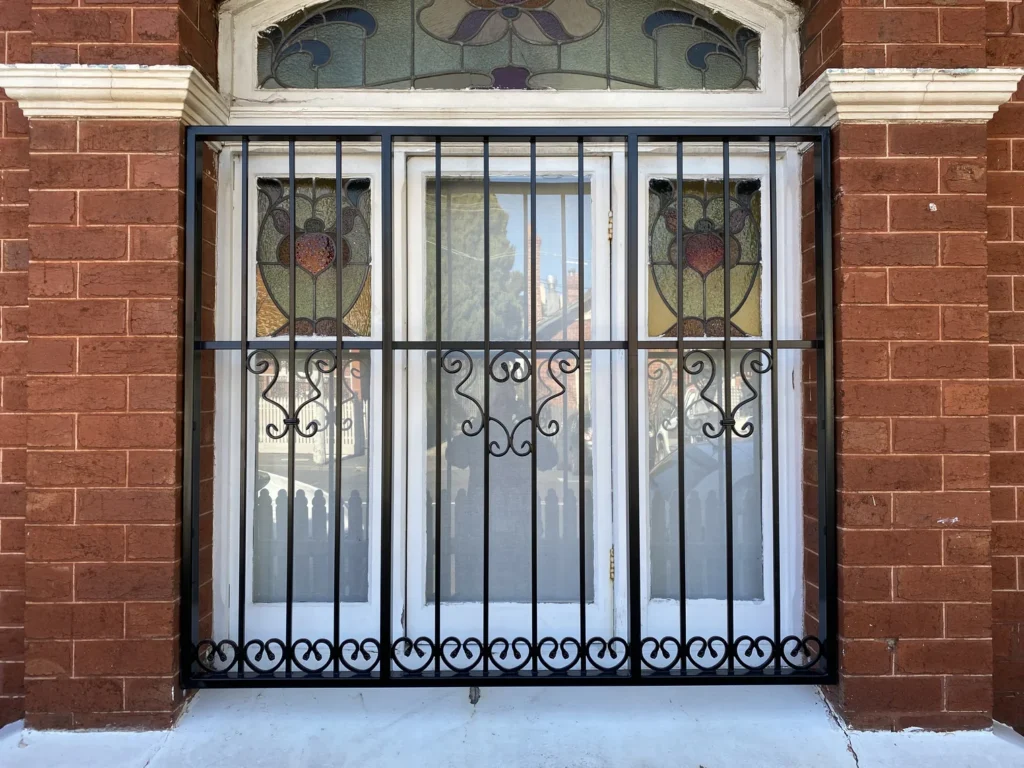 Security Window Grille - Scrollwork Grille (2)