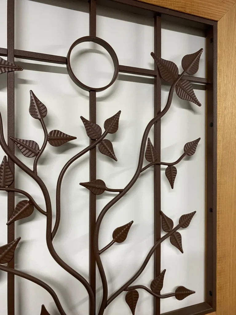 Decretive Security Window Grilles - Botanical Vine (Borossa)