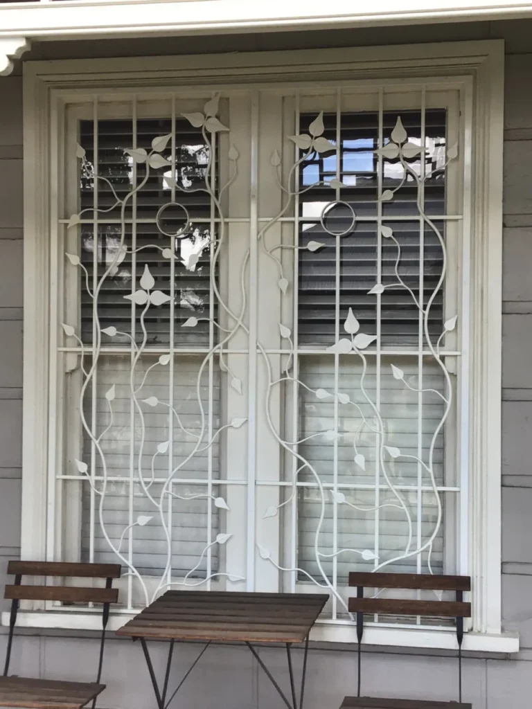 Decretive Security Window Grilles - Botanical Vine (Borossa 2)