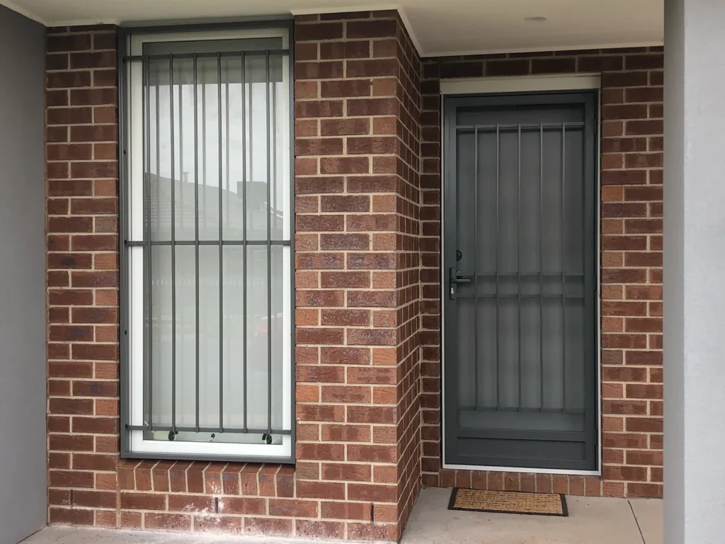 Vertical Window Security Bars (Camelot)