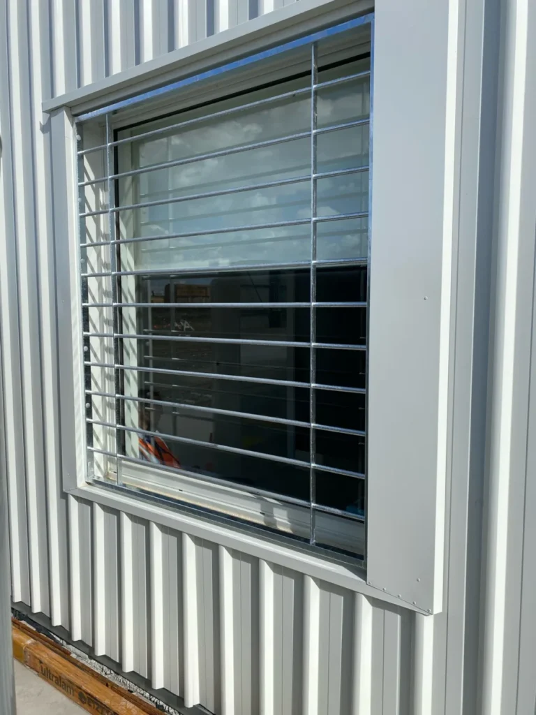 Modern Window Grille - (Horizontal Security Bars 2)