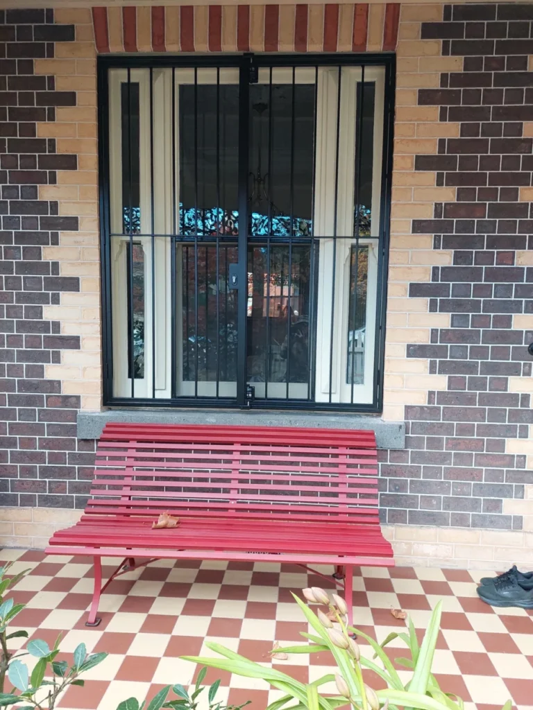 Vertical Window Security Bar (Design 4)