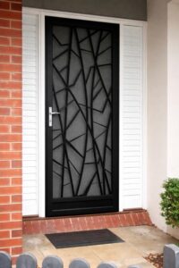 Art Deco Security Door (Wedge)